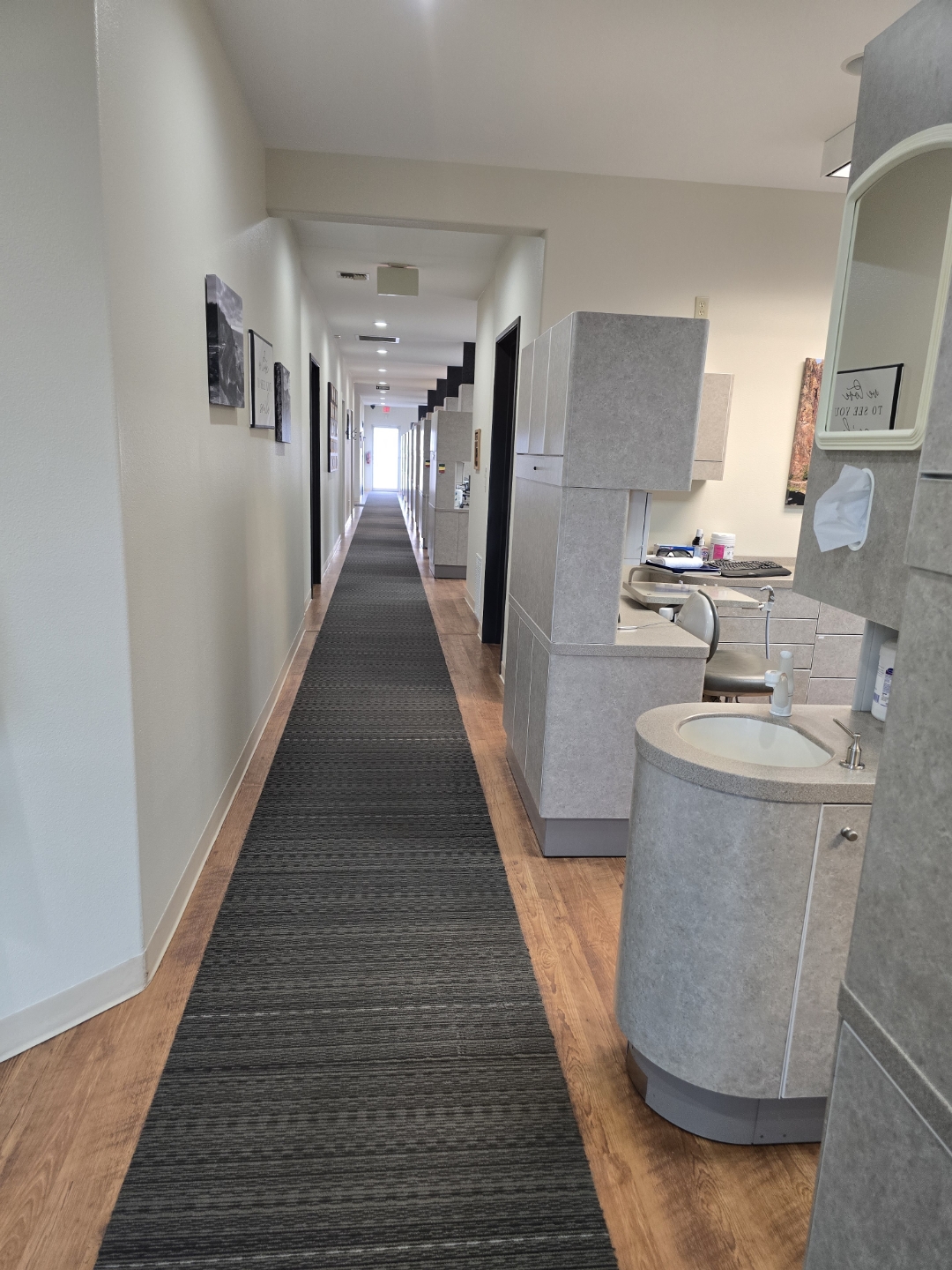Professionally cleaned commercial office — Sky Bright Cleaning Services